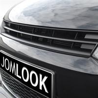 Zwart Embleemloze grill vw polo 6r