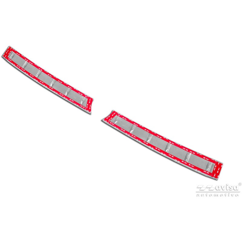 Avisa RVS Achterbumperprotector  Leapmotor C10 2024- - Zilver - 2-delig