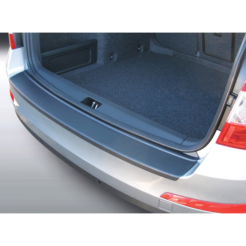 ABS Achterbumper beschermlijst  Skoda Octavia III Kombi 2013-2017 (excl. VRS) Zwart