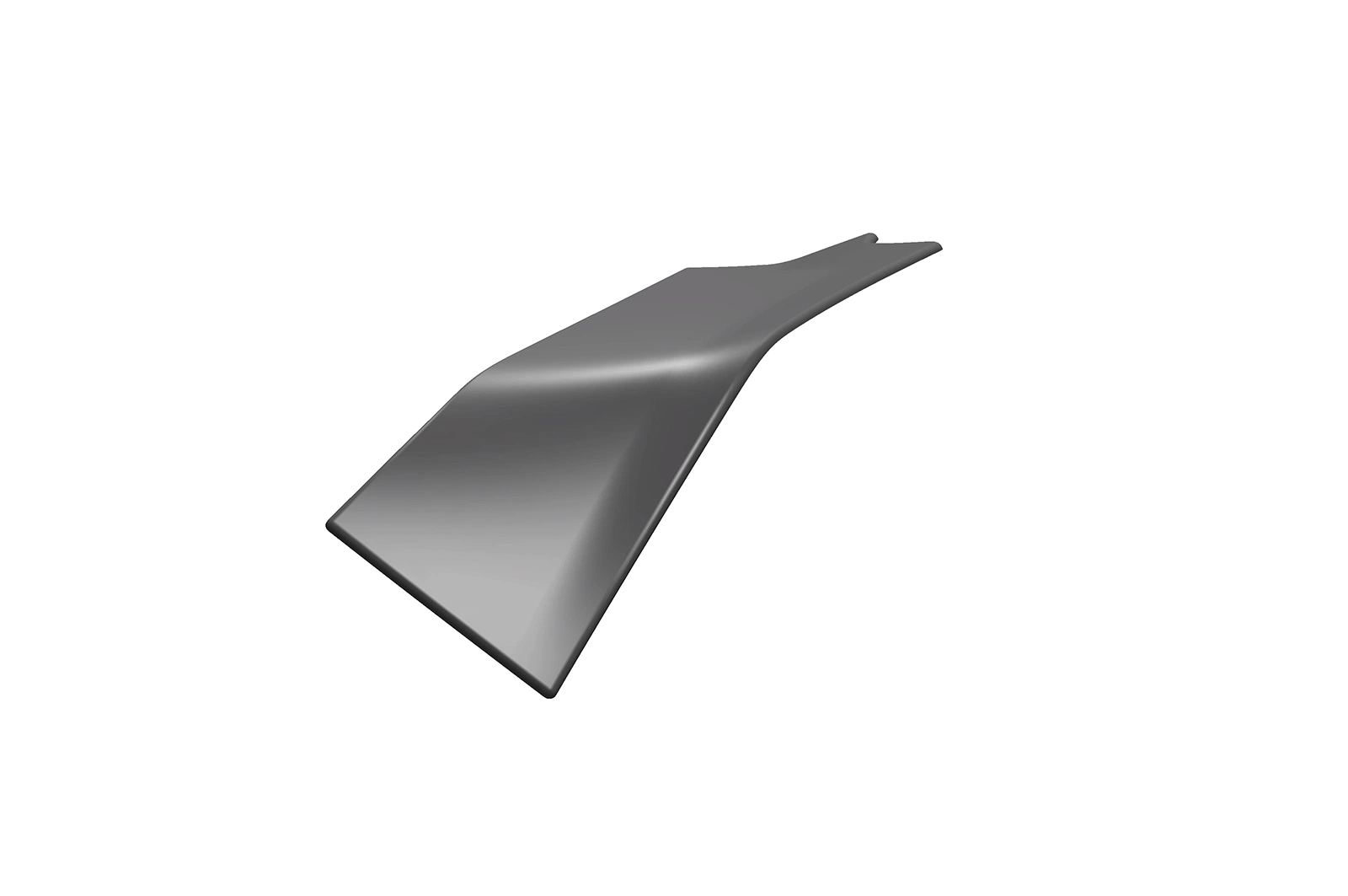 Achterspoiler VW Polo VI 2G (AW) GTI / R-Line – Glans Zwart