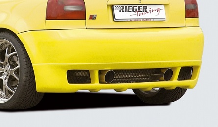 Achterbumper Audi S3 ABS Rieger