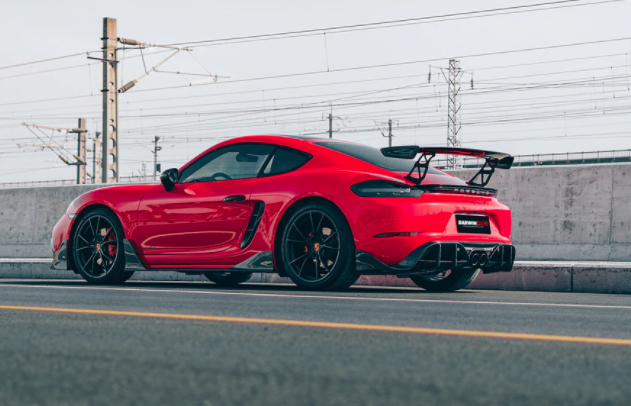 Porsche 718 Cayman/Boxster BKSS Style Deels Carbon Fiber Body Kit 2017-2020