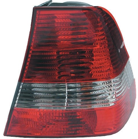Taillights BMW E46 01->> CRYSTAL WIT-red