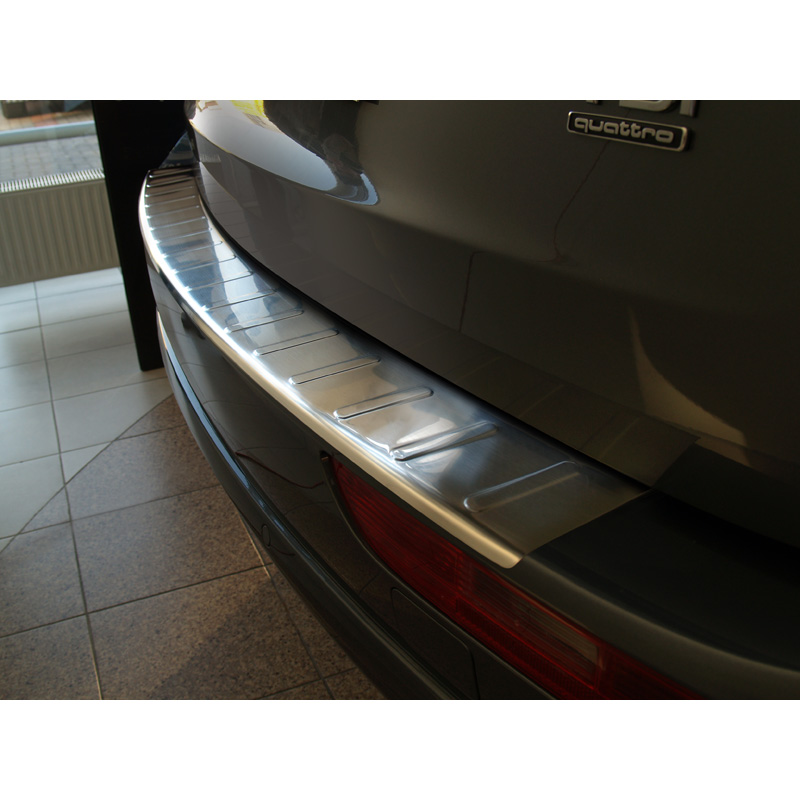 RVS Achterbumperprotector  Audi Q5 2008-2012 & 2012- 'Ribs'