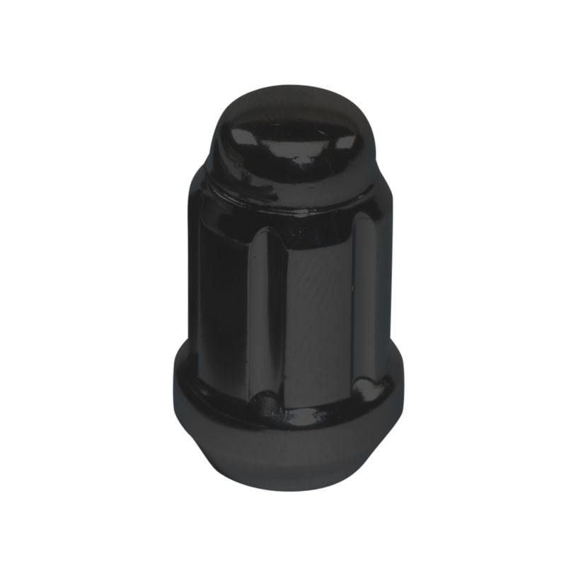 Wielmoer M12x1.50 Zwart - 6-Spline - Konisch
