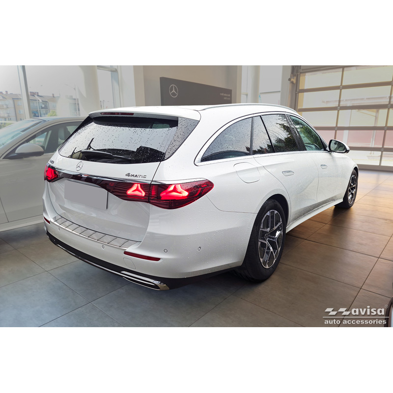 RVS Achterbumperprotector  Mercedes E-Klasse (S214) Estate 2023- 'Ribs'