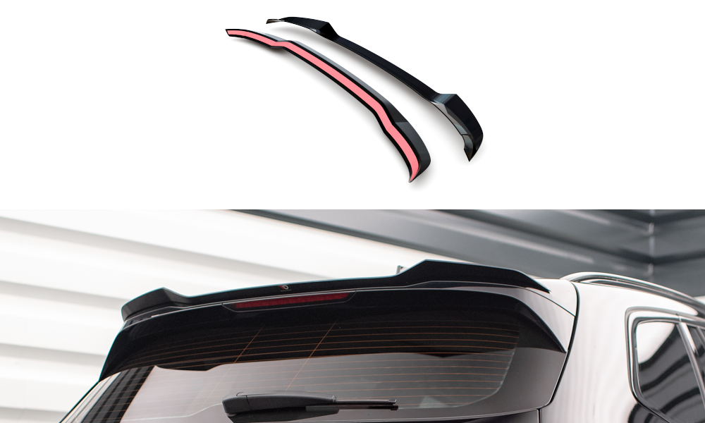 Spoiler BMW X3 G01 2017 - 2021 Maxton Glans Zwart