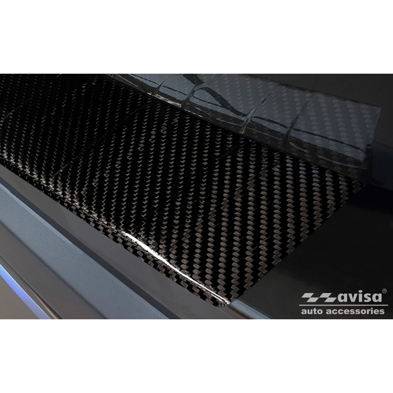 Echt 3D Carbon Achterbumperprotector  Opel Insignia Sports Tourer 2017- & FL 2020- 'Ribs'