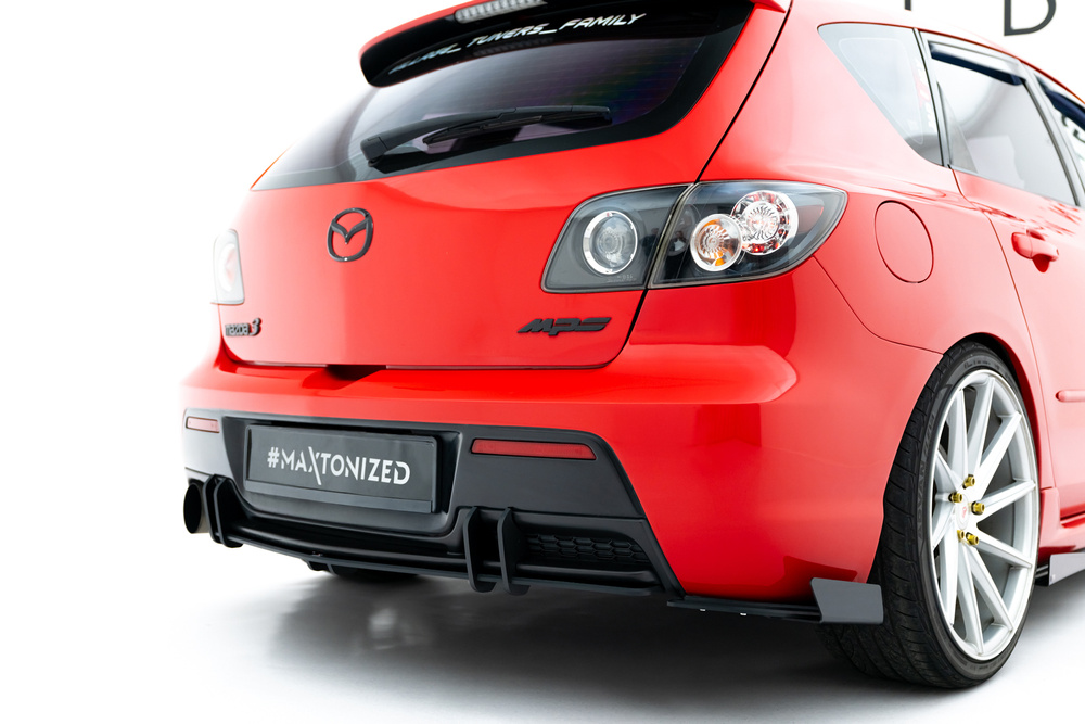 Street Pro Achter Diffuser Mazda 3 MPS MK1 EU Versie Maxton