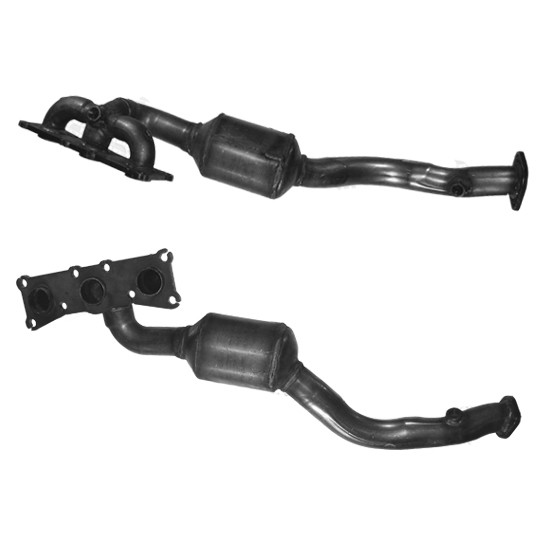 BMW X3 2.5 (E83) N52 engine (maniverter cyl 1-3) Magnaflow CAT B