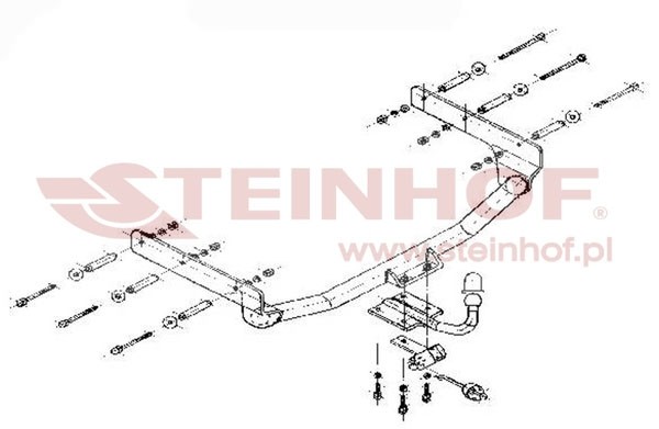 Trekhaak Ford Mondeo Estate 05/1993-09/2000