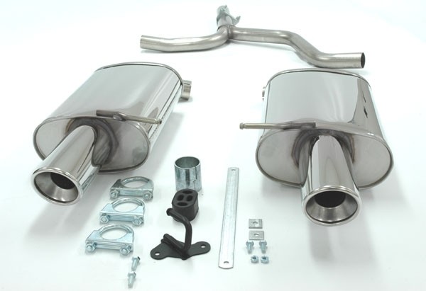 Simons EinddemperUitlaatsysteem Audi A4 B6