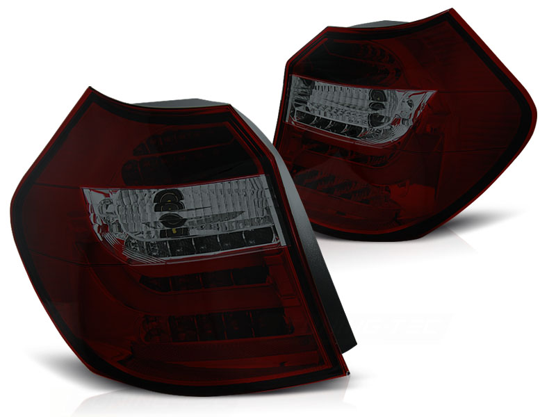 Taillights BMW E87/E81 Tube LED red/smoke 04-06