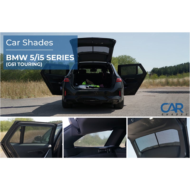 Set Car Shades  BMW 5-Serie G61 Touring 2024- incl. i5 (8-delig)