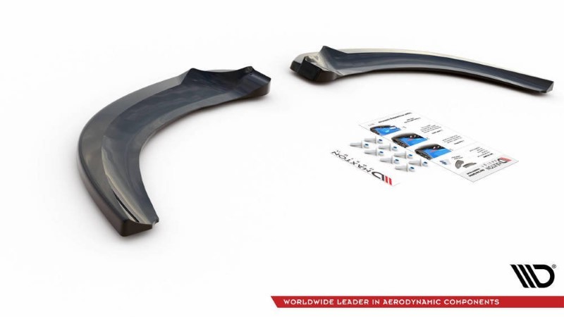 Achterzij Spoilers Ford Focus ST Mk3 FL V.2 Glanzend Zwart