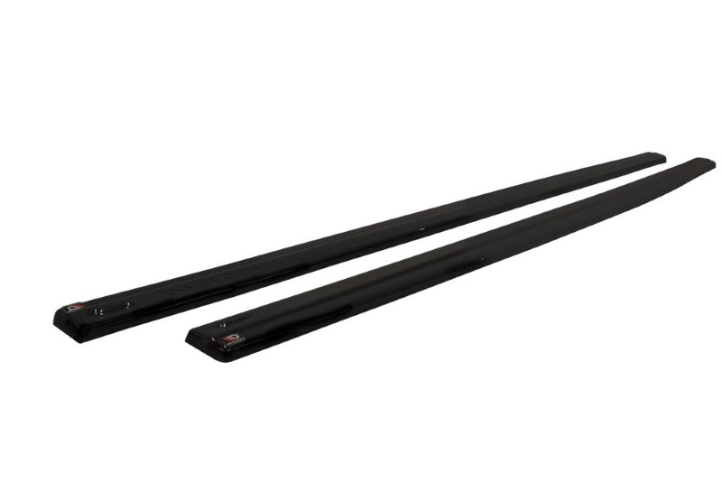Zijskirts Diffusers Audi RS5 F5 Coupe Glanzend Zwart