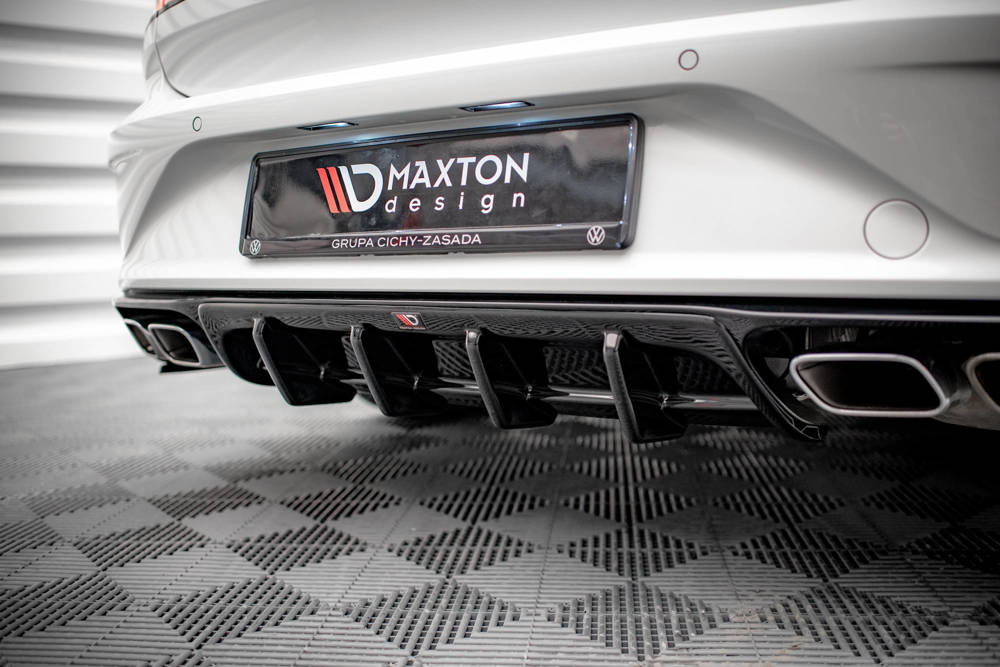 Diffuser V.3 Volkswagen Arteon R Maxton Glans Zwart