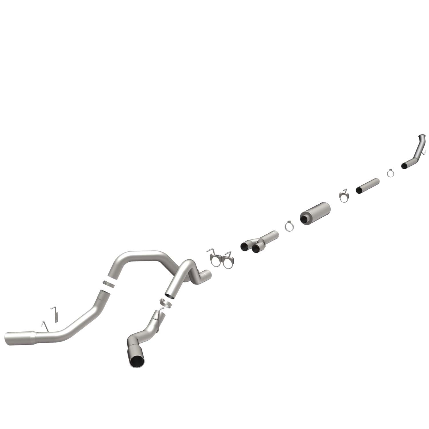 Dodge Sys TB XL 02-04 Dodge Ram CC/LB Magnaflow Cat-Back