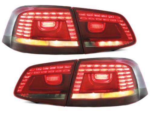 Taillights VW Passat 3C 2011- red/Smoke Led