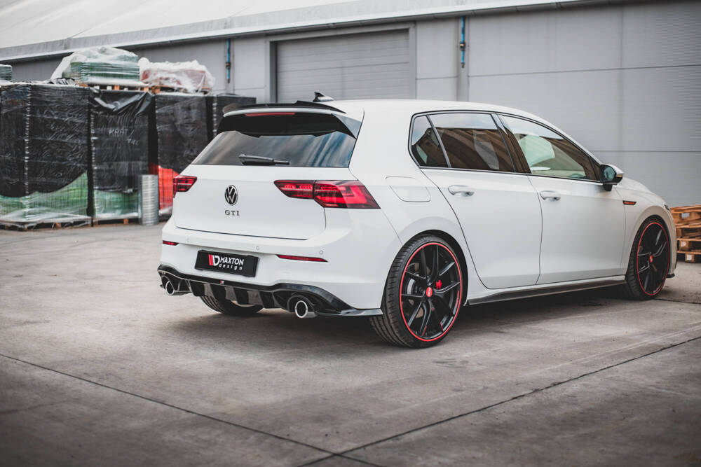 Diffuser V.1 Volkswagen Golf 8 GTI Maxton Glans Zwart