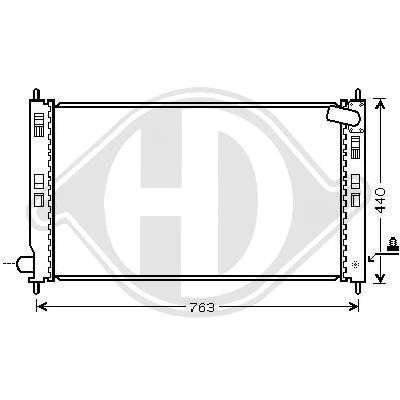Radiator ASX 10->> 698x404x25