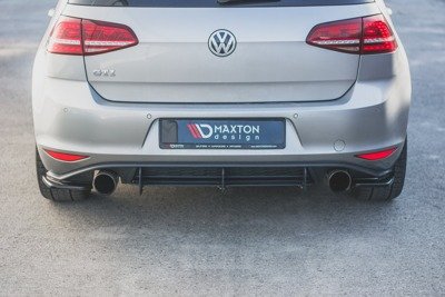 Zijdiffuser VW Golf 7 GTI Glans Zwart