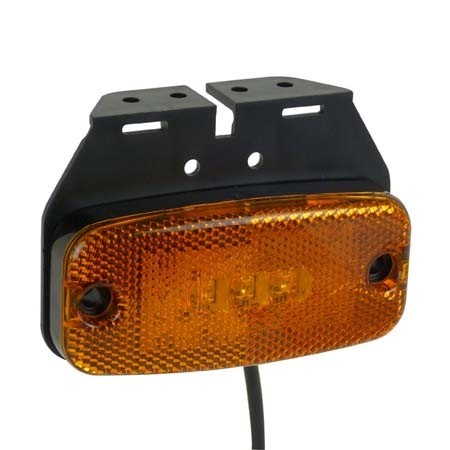 Zijlamp oranje Led 9-32V