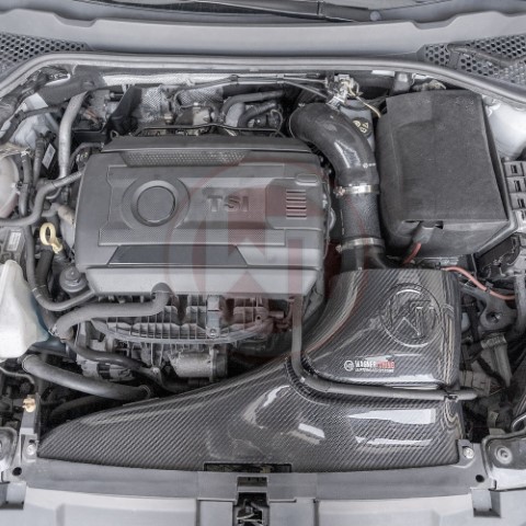 VW Golf VII GTI/R 2.0TSI Wagner Carbon luchtinlaat systeem incl. sportluchtfilter Ø76mm