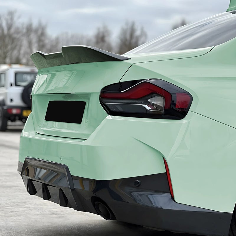 Achterspoiler  BMW 2-Serie G42/G87 Coupe 2021- (ABS Glanzend zwart)