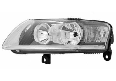 koplamp, Hella, H7+H7, rechts Audi A6, 2004-2008