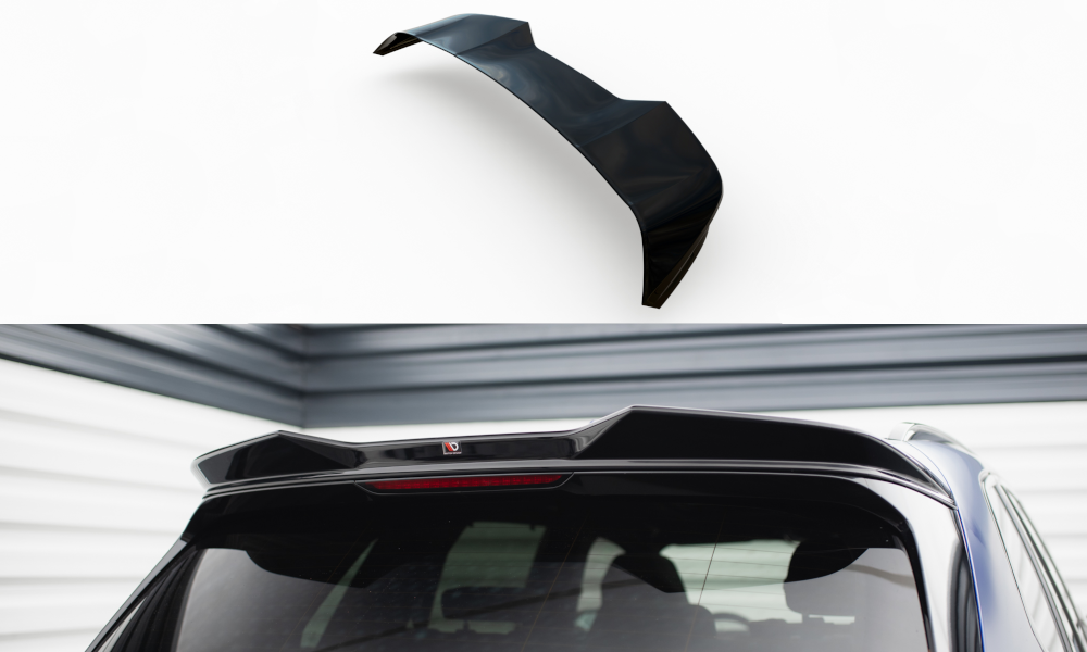 Spoiler BMW X5 G05 M-Pack FL Maxton Glanzend Zwart