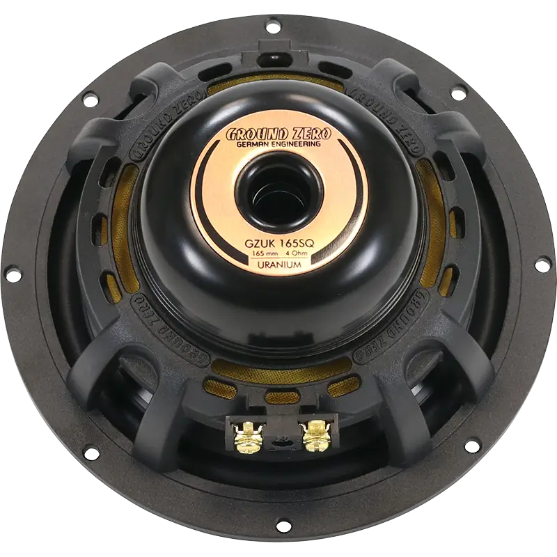 Ground Zero GZUC 165.3SQ-ACT 6.5″ 3-way SQ Component Luidspreker Systeem