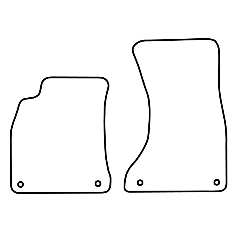 Automatten  Audi A5 Coupe 2007-2016 (alleen voor)