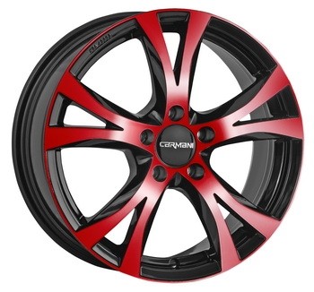 Velgen Carmani 9 Compete Red 6.5x16 5x100 ET38