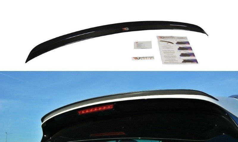 Spoiler Extentie Kia Sportage mk4 GT-Line Glanzend Zwart Maxton