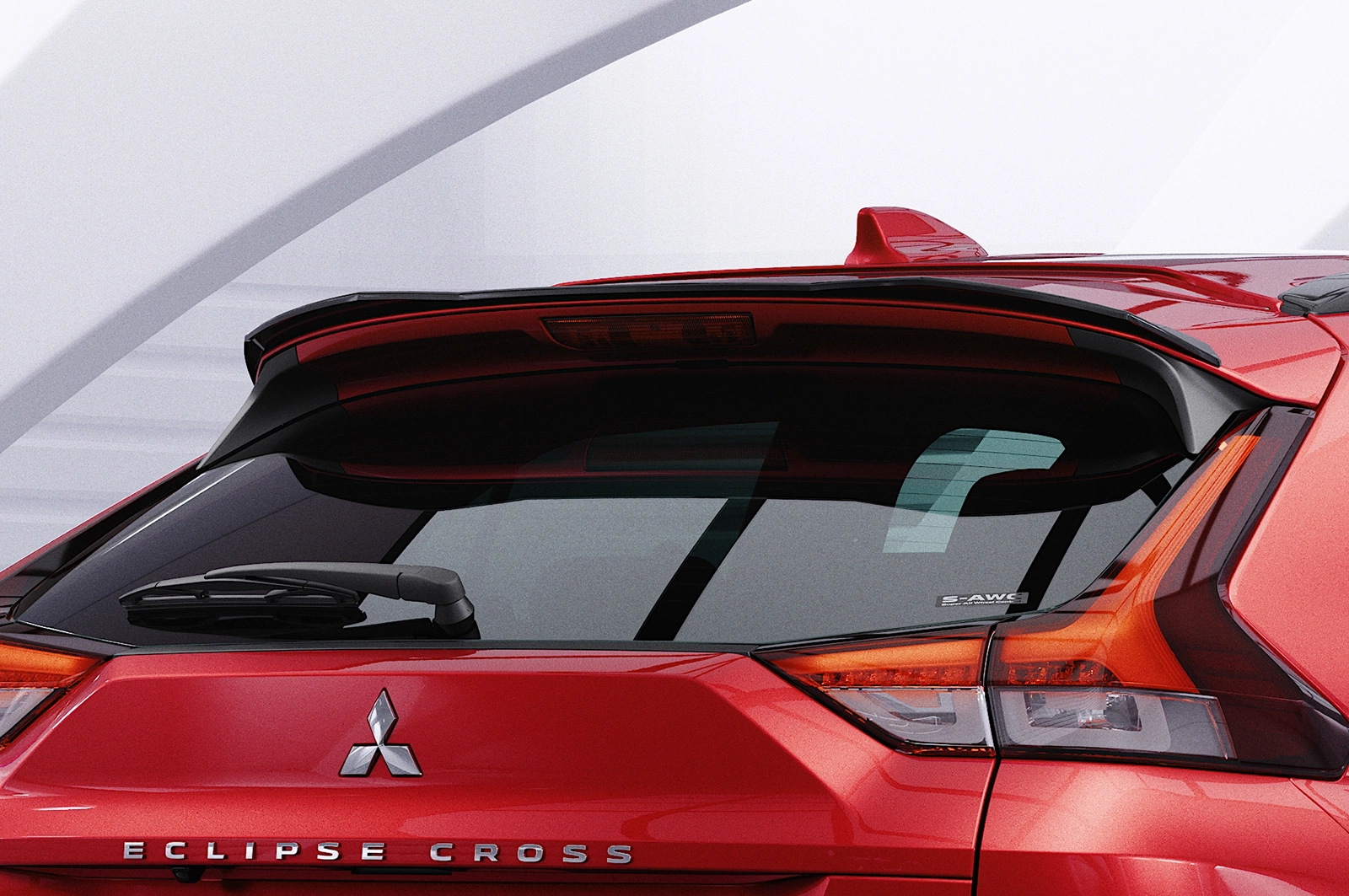 Achterspoiler Mitsubishi Eclipse Cross Glans Zwart (2021–) CSR