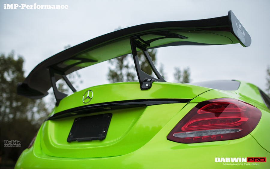 Mercedes Benz C-Class W205 Sedan IMP Style Carbon Fiber Spoiler 2015-2021