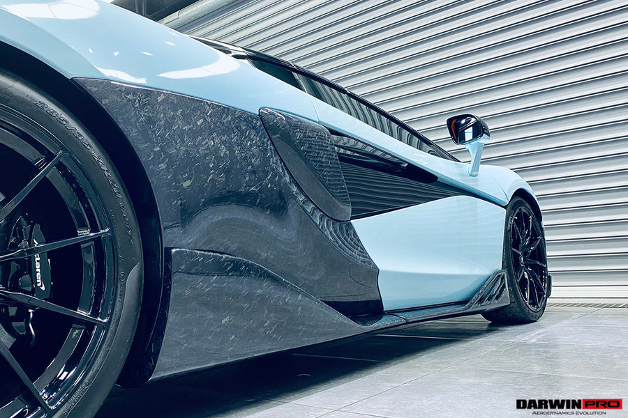 McLaren 600lt BKSS Style Carbon Fiber Zijskirts 2018-2021