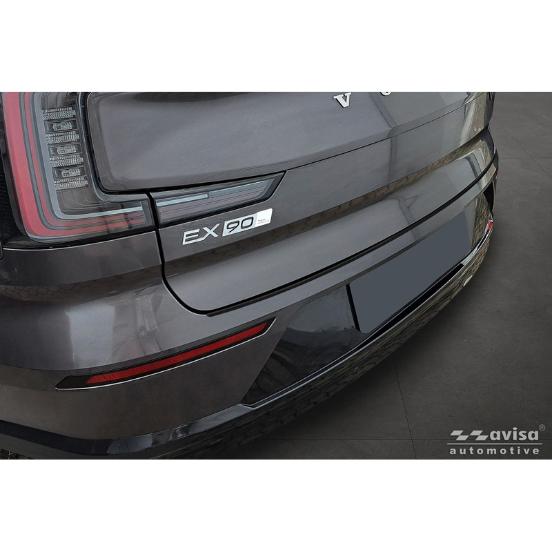 Avisa RVS Achterbumperprotector  Volvo EX90 2022- - Glanzend Zwart