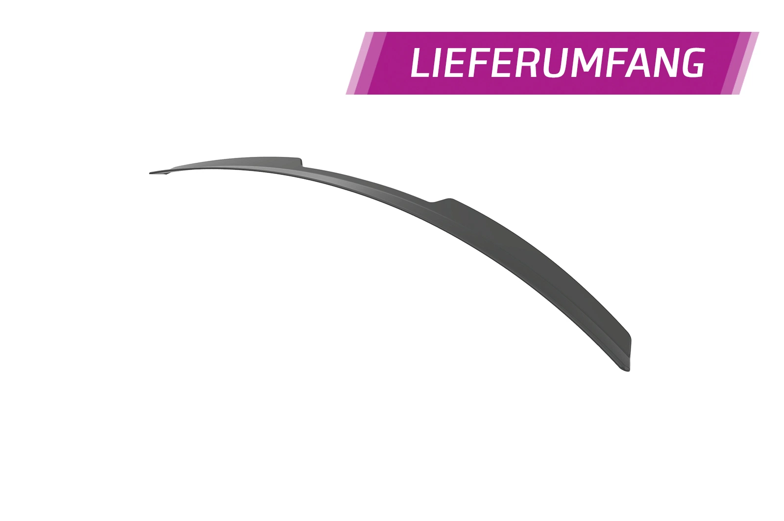Achterspoiler Mercedes-Benz CLS (C257) Glans Zwart (03/2018 - heden)