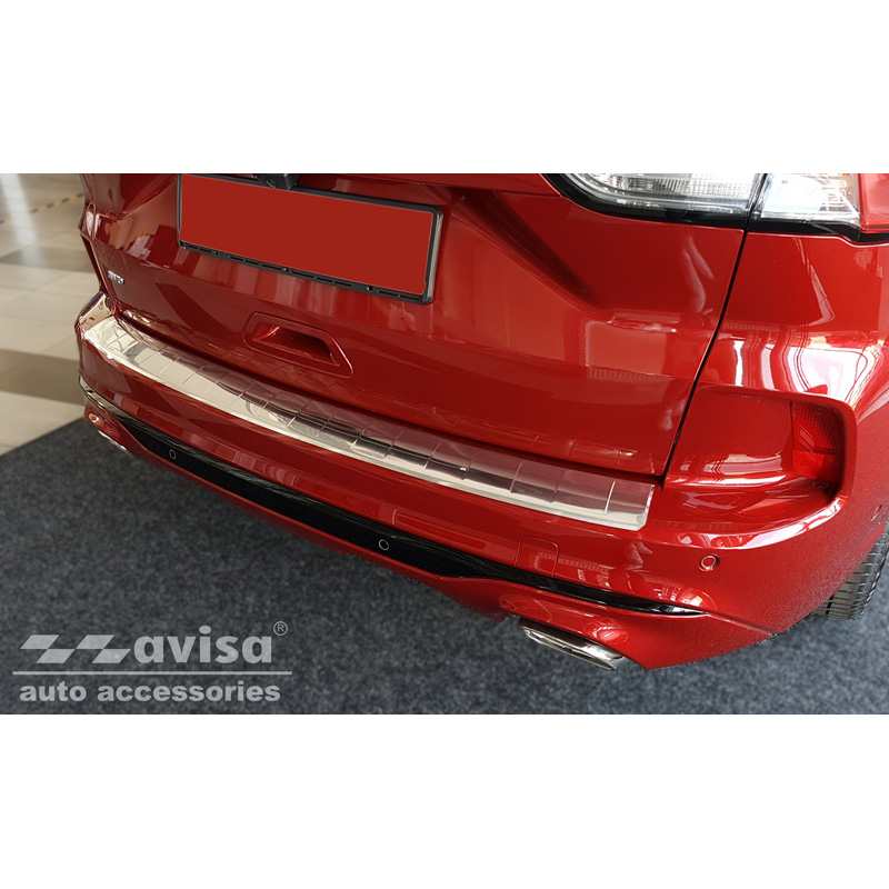 RVS Achterbumperprotector  Ford Kuga III ST-Line/Vignale/Hybrid ST-Line 2019-2024 & FL 2024- 'Ribs'