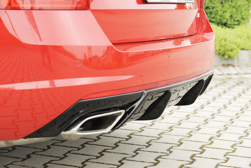 Achteraanzet Glossy Black Skoda Octavia RS 5E
