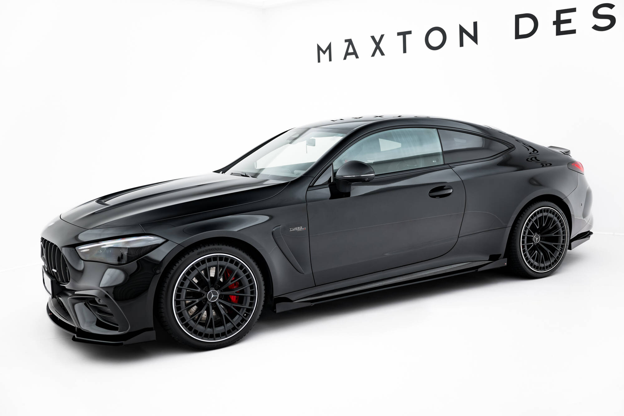 Street Pro Zijskirts + Flaps Mercedes-AMG CLE 53 C236 Maxton Glanzend zwart
