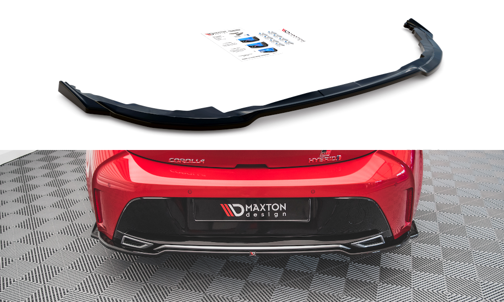 Diffuser Toyota Collora GR Sport Hatchback XII Maxton Glans Zwart
