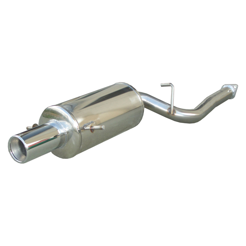 100% RVS Sportuitlaat  Subaru Impreza 4WD 2.5 STi (280pk) 2006- 102mm met CE