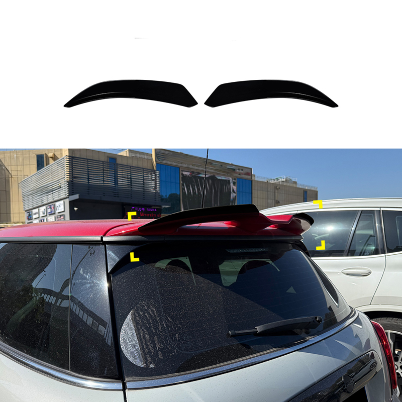 Dakspoiler (Spoiler Cap)  Mini F55/F56 Cooper S JCW 2013-2024 (ABS Glanzend zwart)