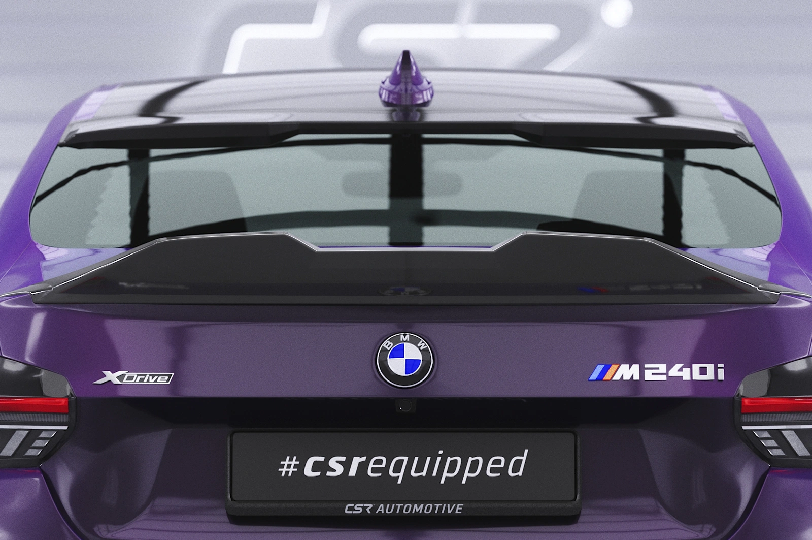 Achterspoiler BMW 2er G42 Glans Zwart (2021 - heden)
