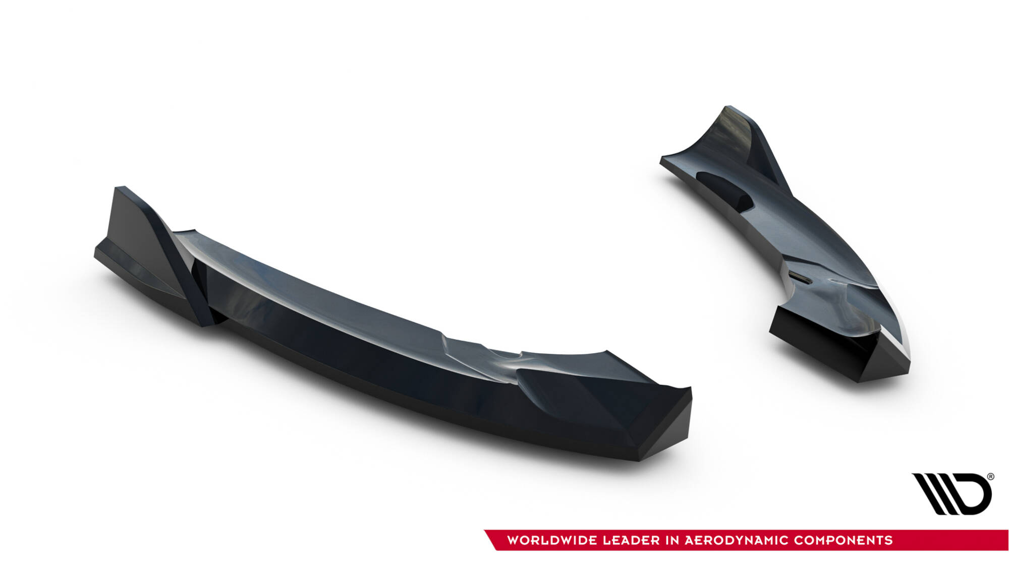 Street Pro Achterzij spoilers Dodge Charger RT Scat Pack Widebody MK3 Facelift Maxton Glanzend zwart