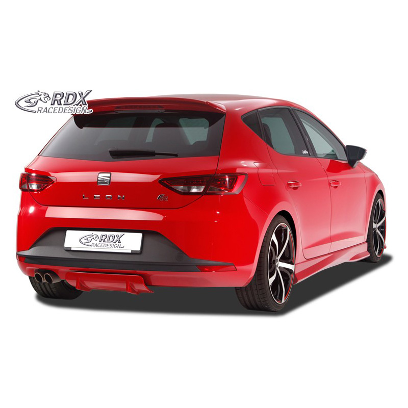 Achterskirt 'Diffusor U-Diff'  Seat Leon (5F) incl. FR/SC/ST 2012-2020 (PU)