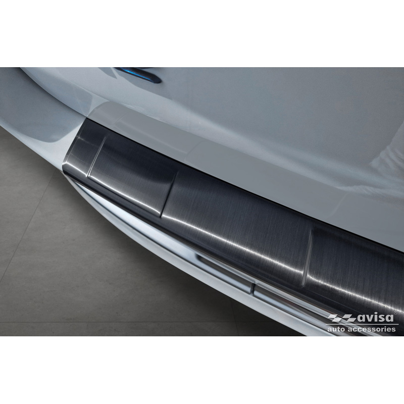 Zwart RVS Achterbumperprotector  Jeep Grand Cherokee V (WL) 2022- 'Ribs'